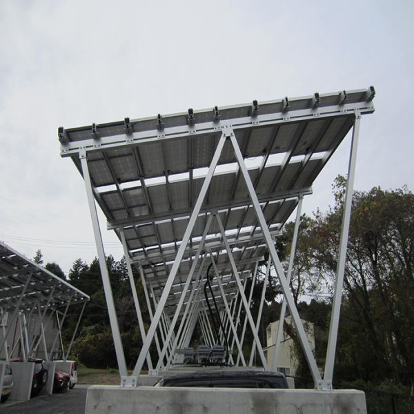 Customized PV Parking Lots Solar Carport Mounting Brackets