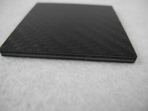 Cheap Light weight PVC resin + Carbon Fiber Composite Plate , Carbon Fiber Panels for sale