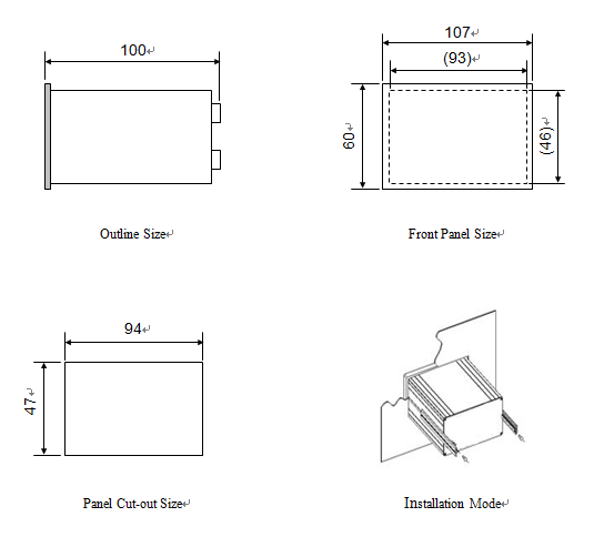 Force Sensor Measurement Weighing Indicator Controller With 2 Setpoint DO Output