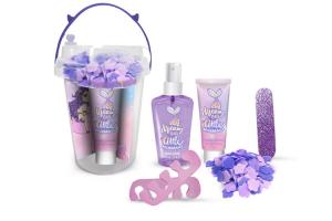 Cheap Girl Bath And Body Gift Sets Luxury Soap Confetti And Body Mist And Hand Cream for sale