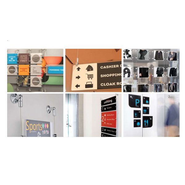 Picture Hanger Wire Stainless Steel Safety Cable Frame Hanging Wire And D-Rings