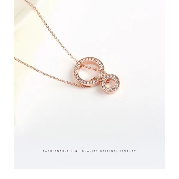 2021 Wholesale Fashion Jewelry 925 Sterling Silver Gold Plated Daisy Pendant Necklace Chain