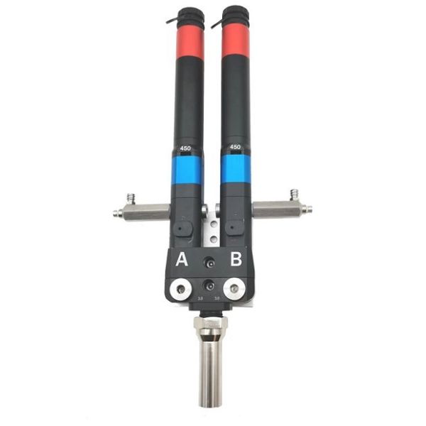 0.02ML Throughput Per Revolution Two Different Kinds Of Glue Dual Tube Screw Valve