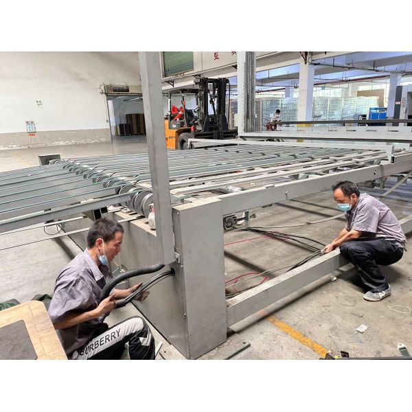 Automatic Two Color Flexo Printing Machine Inline Printer Slotter Die Cutter