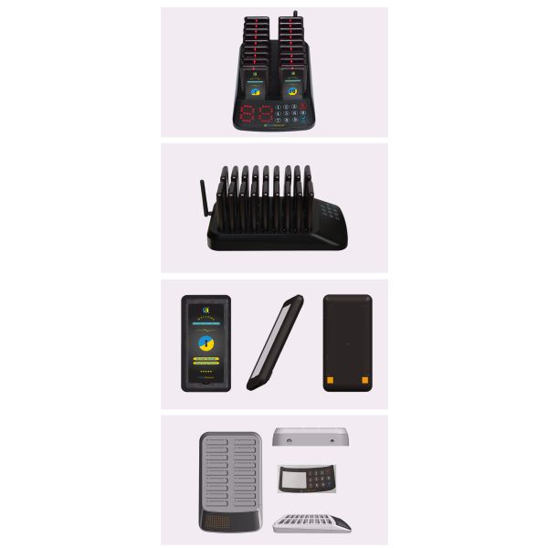 Table Service Restaurant Wireless Queue Waitress Number Calling System