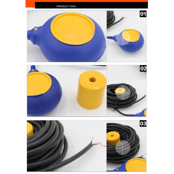 M15-3 float level control switches,water pump float ball level switch