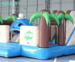 Customized Summer Beach inflatable Coconut Tree Bouncy Castle for Sale