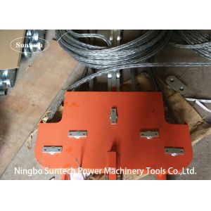 Four Bundle Conductor Stringing Tools 130KN Cable Pulling Running Board