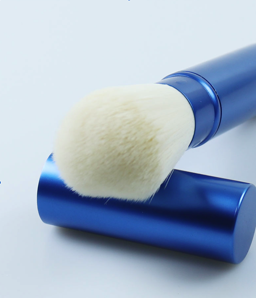 Blue Color Single Face Powder Brush Well Designed With Multi Function