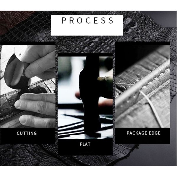 New alligator leather fashion casual belt alloy automatic buckle crocodile men's belts