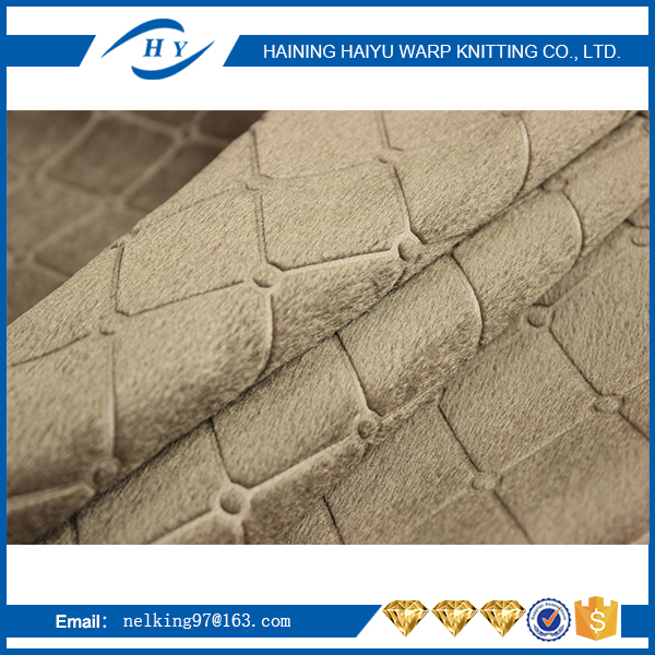 china supplier make-to-order embossed bubble micro fabric for home textile