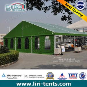Cheap Large Green Camping marquee 15m for group camping supply in China for sale