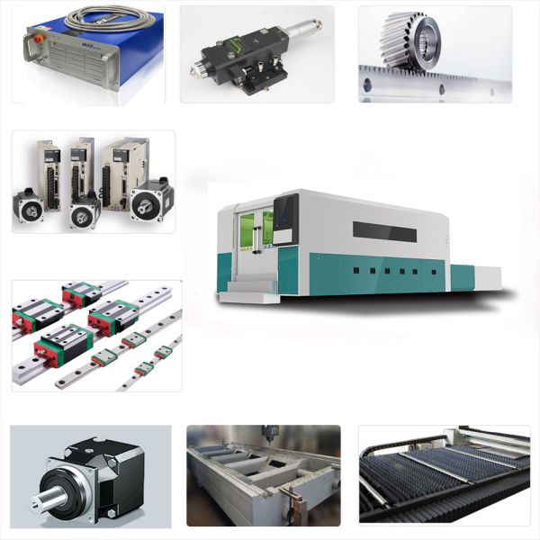 1000w 1500w Sheet Metal Laser Cutting Machine