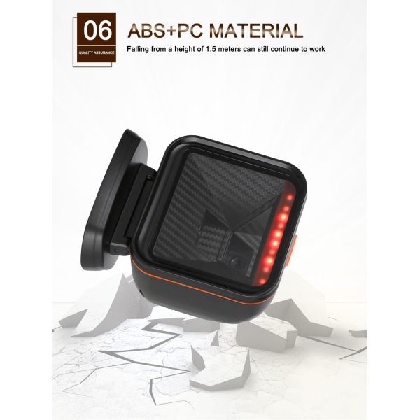 PS80H Pos Printer Scanner High Performance Desktop Barcode Reader 2d Qr Code Reader Barcode Scanner