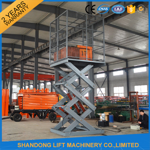 Hydraulic Elevator Warehouse Lift Platform