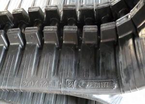 China 300 X 52.5 X 84W Rubber Tracks For Excavator Drilling Rig Crane Undercarriage Parts on sale