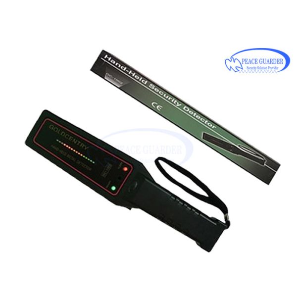 Public Security Metal Detector Wand Audio Alert , Portable Metal Wand Detector 295mm*68mm*28mm