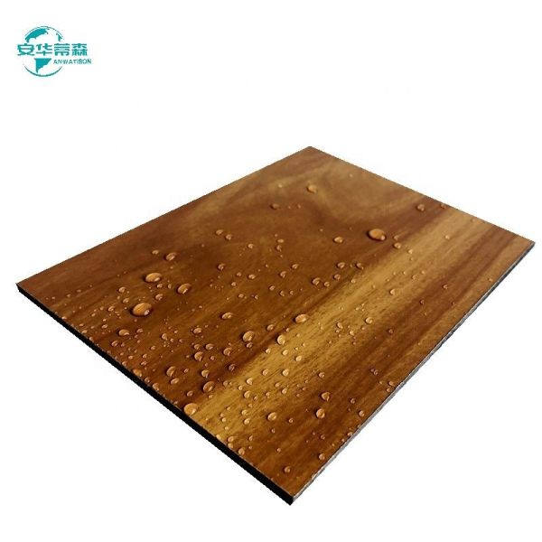 Quality Wood Grain ACP Aluminum Composite Panel 4x8 Sheets With 2-6mm wholesale