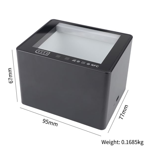 Access Control RFID NFC Scanner Bluetooth QR Code Card Reader For Integrated Embedding