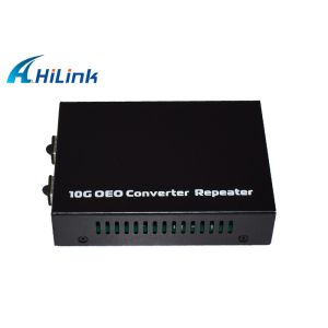 China Hilink 10G Mini OEO Media Converter SFP+ To SFP+ Media Converter on sale