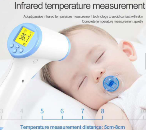 Handheld Infrared Thermometer Temperature Gun Ir Thermometer For Body Temperature