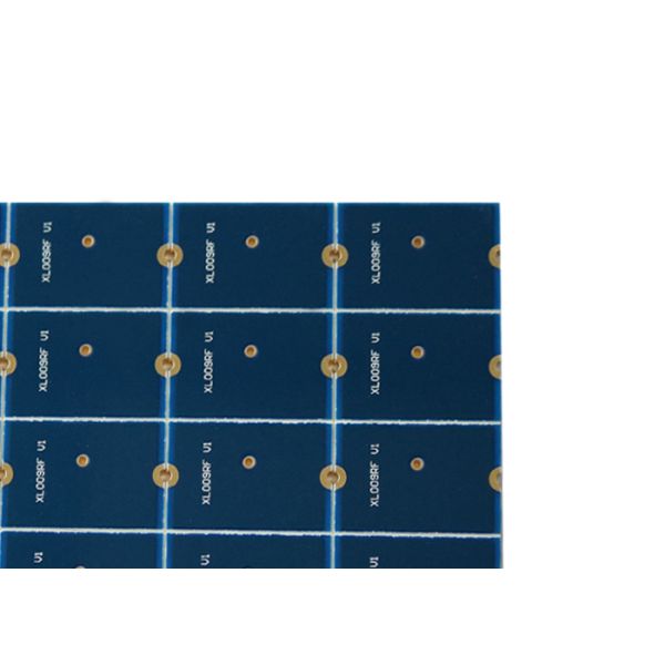ENIG 1.6mm 6 Layer PCB Board Fabrication Blue FR4 Immersion Gold