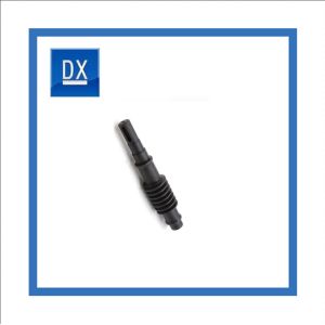 Cheap 6063 Aluminium Worm Gear Parts Black Electrophoretic Paint for sale
