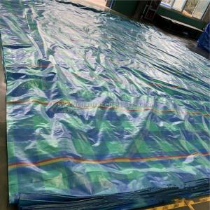 China 100% Virgin PE Tarpaulin Printed Pattern Waterproof Canvas Wear-resistant PE Tarpaulin on sale