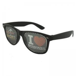 Cheap Colorful Print Pinhole Sticker Glasses Sunglasses Logo Customized for sale