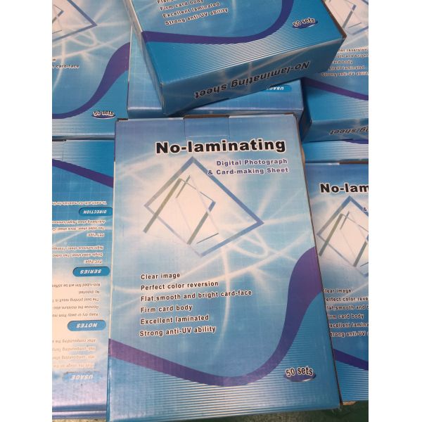 PVC DRAGON SHEETS NON NO-LAMINATION LAMINATING CARD MAKING SHEETS materials instant pvc sheets for All kinds of CARDS