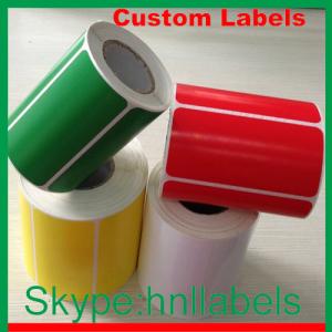 Cheap Synthetic Labels Tear Resistant Color Labels for sale