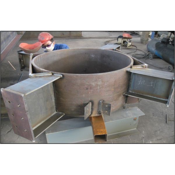 Prefabricated Steel Structural Members Fabrication ISO 9001 2015 Approved