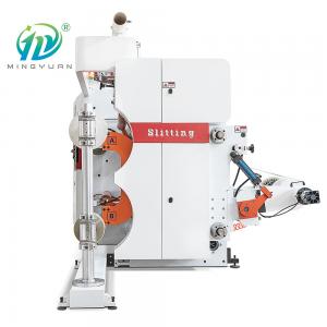 China Vertical Large Coil Rewinding And Slitting Machine Speed 50-500m/Min on sale