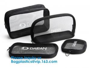 China Portable Hanging Waterproof Beauty Makeup Bag Multi Function Travel Mesh Cosmetic Bag, Makeup Bags on sale