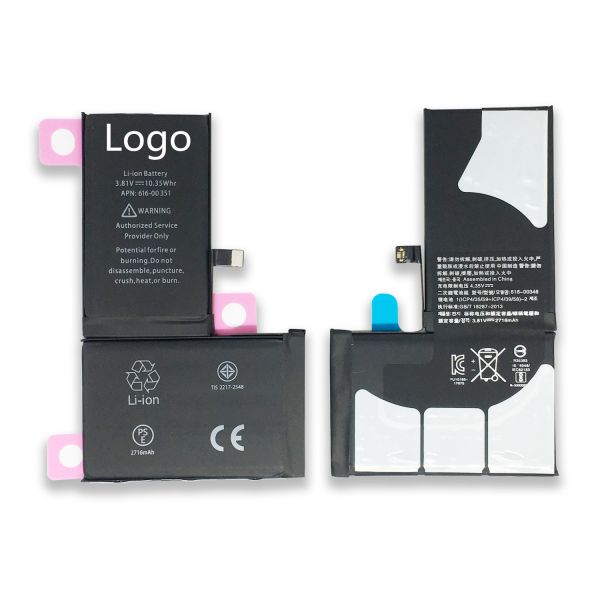 UL2054 Apple Iphone Batteries 2716 mAh 10.4Wh Iphone X Battery