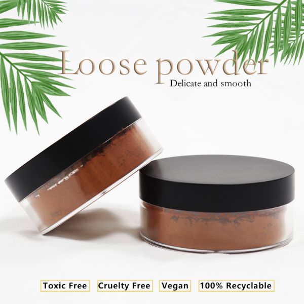 8C Vegan Waterproof Makeup Loose Powder Translucent Cosmetics Makeup Powder