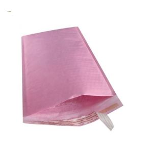 Cheap Oil Resistant Pink Bubble Mailers 6x9 , Poly Bubble Mailers Padded Envelopes for sale
