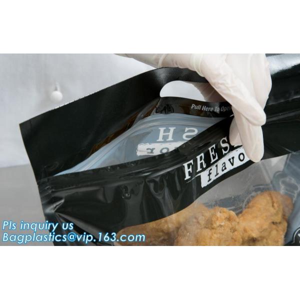 High Quality Rotisserie Chicken Plastic packaging bag Grilled Chicken Bag microwave grilled hot chicken bag Stand Up Roa