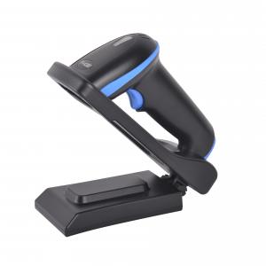 Cheap Handheld 2D Qr Code Reader Scanner Wired 4mil Resolution With Base YHD-5800D for sale