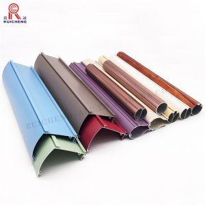 China 6063 Aluminium Curtain Rail Track 2.0mm Thickness Electrophoresis on sale