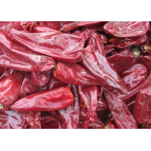 Cheap Stemless Dried Guajillo Chile Peppers Heb Block Shape Without Stem for sale