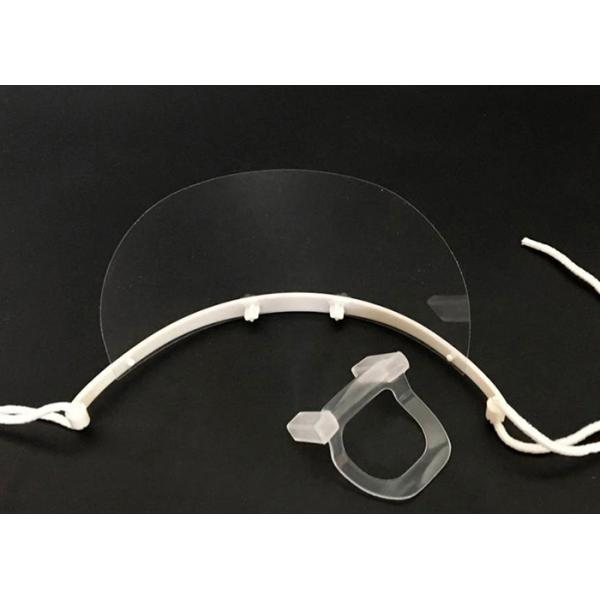 Transparent Catering Plastic Chin Face Shield Masks