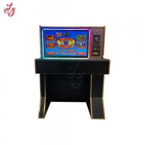 Cheap 22 Inch Wooden Cabinets Flat Screen Texas Keno 4 Heart Touch Screen Gaming Machines for sale