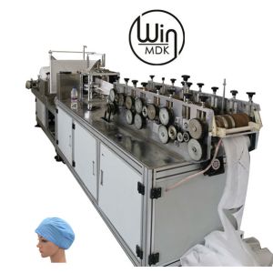 Cheap 170pcs/Min Plastic Medical Disposable Head Cap Making Machine for sale