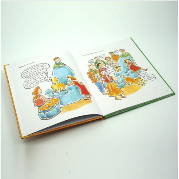 Short Run Hardcover Book Printing , Embossed Book Cover Printing Gloss Laminated