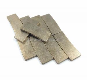 China Grooved Cutting Segment for Saw Blade Machine Granite Marble on sale