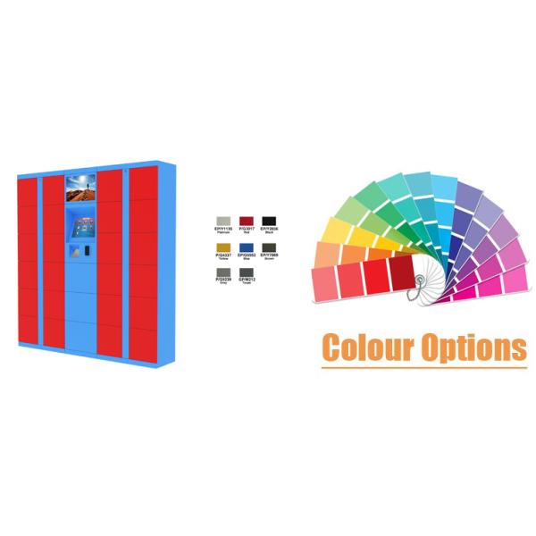 Winnsen Steel Supermarket Luggage Lockers Customized Electronic Multi Door Size