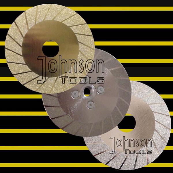 No Chipping Electroplated Diamond Grinding Wheels For Dry Cutting