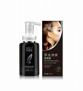 China QBEKA Herbal Refreshing Anti Hair Loss Shampoo Hair Restore Shampoo on sale