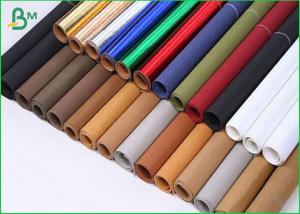 Cheap Tearproof Colored Washable Paper Roll , Washable Kraft Paper Fabric For Bag DIY Fine Arts and Crafts for sale
